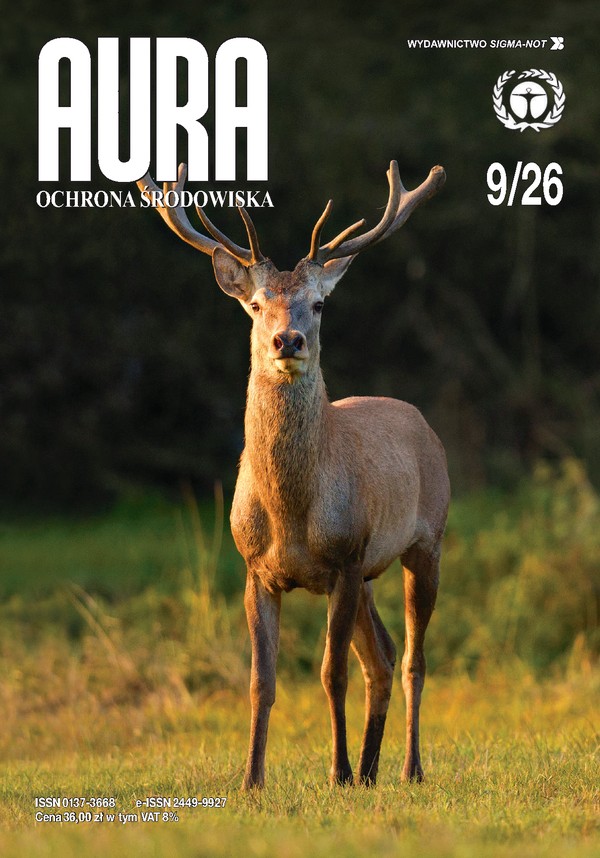 Okładka numeru AURA 9/2026